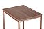 Mesa de Apoio com Tampo de Madeira de 40cm x 30cm (60cm) de altura em Aço Carbono Pintado de Cobre  Stainless - Imagem 4