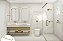 Porta Toalha Banho Banheiro 35cm em Aço Inox Dourado Linha Tessalia Stainless - Imagem 4