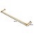 Porta Toalha Banho Banheiro 60cm em Aço Inox Dourado Linha Tessália Stainless - Imagem 4