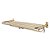 Porta Toalha para Banheiro 63,1cm Linha Tessalia em Aço Inox Dourado Brilhante Stainless - Imagem 2