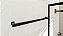 Porta Toalha Toalheiro de Banho Banheiro 50cm em Aço Inox Black Matte Preto Fosco  Stainless - Imagem 5