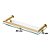 Kit Acessórios Para Banheiro com 6 Peças em Aço Inox Dourado Brilhante Linha Tessália Stainless - Imagem 6