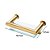 Kit Acessórios Para Banheiro com 6 Peças em Aço Inox Dourado Brilhante Linha Tessália Stainless - Imagem 8