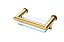 Kit Acessórios Para Banheiro com 6 Peças em Aço Inox Dourado Brilhante Linha Tessália Stainless - Imagem 9