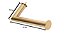 Kit Acessórios Para Banheiro com 4 Peças em Aço Inox Dourado Linha Tessália com toalheiro duplo Stainless - Imagem 5