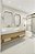 Kit de Acessórios Para Banheiro com 4 Peças em Aço Inox Dourado Linha Tessália com toalheiro duplo  Stainless - Imagem 7