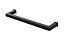 Porta Toalha Toalheiro de Rosto de Banheiro 25cm em Aço Inox Black Matte Preto Fosco  Stainless - Imagem 1