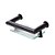 Porta Sabonete Saboneteira Banheiro em Aço Inox Black Matte Preto Fosco  Stainless - Imagem 3