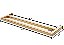 Kit Acessórios Para Banheiro com 7 Peças com Toalheiro Duplo em Aço Inox Dourado Linha Larissa Stainless - Imagem 15