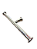 Porta Papel Higiênico de Parede Duplo para Banheiro 27cm Linha Tessália Inox Polido - Imagem 1