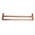 Toalheiro de Banho Banheiro Duplo 60cm Linha Larissa Rosé Gold - Imagem 2