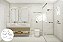 Kit de Acessórios Para Banheiro com 6 Peças em Aço Inox Polido Brilhante Linha Tessália  Stainless - Imagem 2