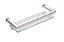 Kit Acessórios Para Banheiro com 6 Peças em Aço Inox Polido Linha Larissa Stainless - Imagem 5