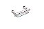 Kit Acessórios Para Banheiro com 6 Peças em Aço Inox Polido Linha Larissa Stainless - Imagem 8