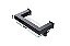 Kit Acessórios Para Banheiro com 6 Peças em Aço Inox Black Matte Preto Fosco Linha Larissa Stainless - Imagem 8