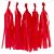 Vermelho - Franja Tassel (5 und) - Imagem 1