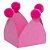 Rosa Chiclete - Forminha doce Pompom (20und) - Imagem 1