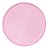 Rosa Boneca - Prato de Papel 18cm (8 und) - Imagem 1