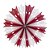 Listra Vermelho - Leque - Imagem 1