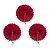 Vermelho - Mini Leque Topper - Imagem 1