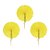 Amarelo Canario - Mini Leque Topper - Imagem 1