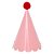 Rosa e Vermelho  - Chapeuzinho Pompom (5 und) - Imagem 2