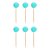 Acqua - Topper Pompom (6 und) - Imagem 1