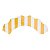 Listra Amarelo Queimado  - Saia Cupcake G (10 und) - Imagem 1