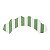 Listra Verde Oliva - Saia Cupcake G (10 und) - Imagem 1