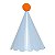 Azul Céu e Laranja - Chapeuzinho Pompom (5 und) - Imagem 2