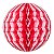 Listra Vermelho Cereja - Globo G - Imagem 1