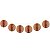 Caramelo - Guirlanda Mini Globo - Imagem 1