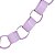 Lilas - Guirlanda Corrente (45 elos) - Imagem 2