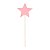Rosa Flamingo - Topo De Bolo Estrela - Imagem 1