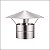 Chapéu Chinês Inox 430 - Imagem 1