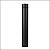 Duto Redondo 120cm Galvanizado Preto - Imagem 1