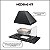 Kit Churrasqueira Gourmet Completa para Apartamento - 2 Águas Preta - Imagem 11