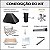 Kit Churrasqueira Gourmet Completa para Apartamento - 2 Águas Preta - Imagem 4
