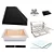 Kit Churrasqueira Gourmet Completa para Apartamento - 2 Águas Preta - Imagem 1