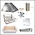 Kit Churrasqueira Gourmet Completa para Apartamento - 2 Águas Inox 430 - Imagem 1
