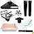 Kit Churrasqueira Gourmet Completa - 3 Águas Preta - Grill Elétrico - Imagem 1
