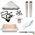 Kit Churrasqueira Gourmet Completa - 3 Águas Inox 430 - Grill Elétrico - Imagem 1