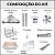Kit Churrasqueira Gourmet Completa Mod. 3 Águas Inox 430 com Suporte L - Imagem 3
