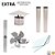 Kit Churrasqueira Gourmet Completa - 3 Águas Inox 304 - Suporte L - Imagem 7