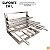 Kit Churrasqueira Gourmet Completa - 3 Águas Inox 304 - Suporte L - Imagem 4