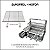 Kit Churrasqueira Gourmet Completa Mod. 3 Águas Inox 430 - Suporte L + Elétrico - Imagem 8