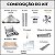 Kit Churrasqueira Gourmet Completa Mod. Três Águas Inox 304 com Suporte L + Elétrico - Imagem 3
