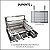 Kit Churrasqueira Gourmet Completa Mod. Três Águas Inox 304 com Suporte L + Elétrico - Imagem 6
