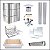 Kit Churrasqueira Gourmet Completa - Gomada Inox 430 - Suporte L - Imagem 1