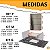 Kit Churrasqueira Gourmet Completa - Gomada Inox 430 - Suporte L - Imagem 3